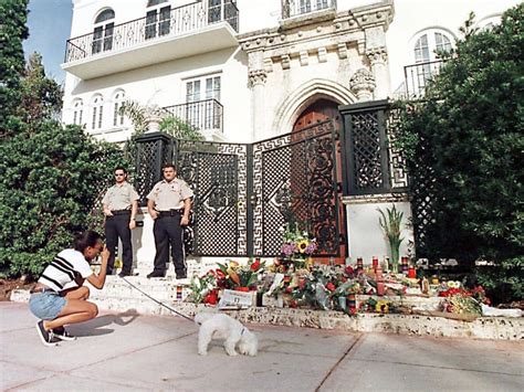 versace age when he died|fashion designer killed in miami.